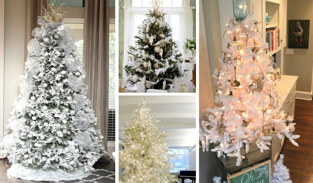 White Christmas Tree Ideas christmas tree ideas